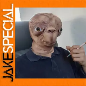 Realistic Full Head Alien Mask for Costume