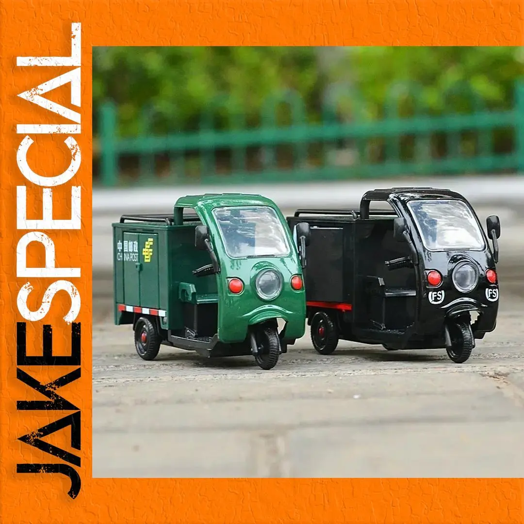1:32 Scale Diecast Metal Tricycle Truck Model 1 1:32 Scale Diecast Metal Tricycle Truck Model