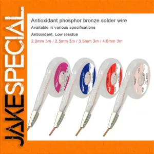 Multi-Width Desoldering Braid Set 1.5mm to 4.0mm