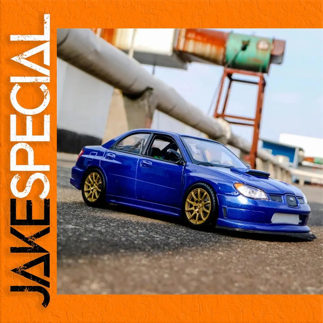 Welly 1:24 Subaru Impreza Diecast Model Car 1 Welly 1:24 Subaru Impreza Diecast Model Car