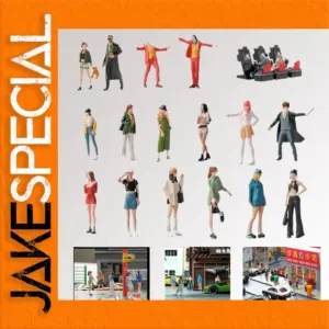 Resin Diorama Miniature Figures 1:64 Scale Set