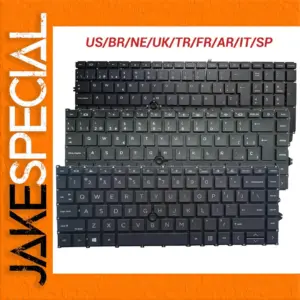 HP EliteBook Keyboard for 850 G7 G8 855 G7 G8