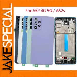 Galaxy A52 Middle Frame and Back Cover Set