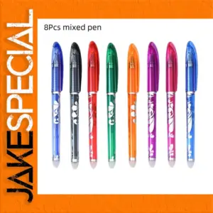 Vibrant Erasable Gel Pens Set 0.5mm