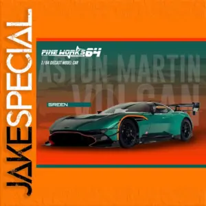 Aston Martin Vulcan 1/64 Scale Model Car