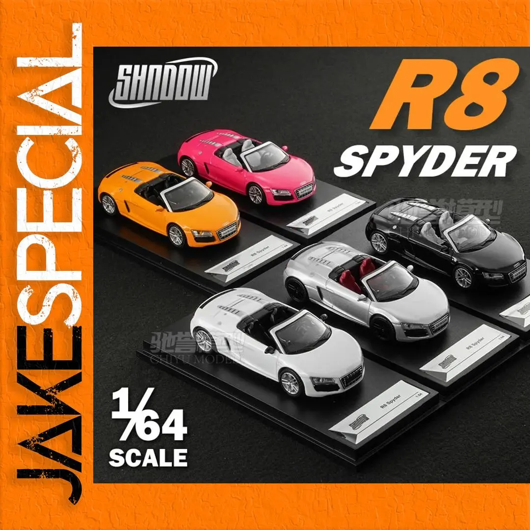1:64 Scale Audi R8 V10 Spyder Model Car 1 1:64 Scale Audi R8 V10 Spyder Model Car