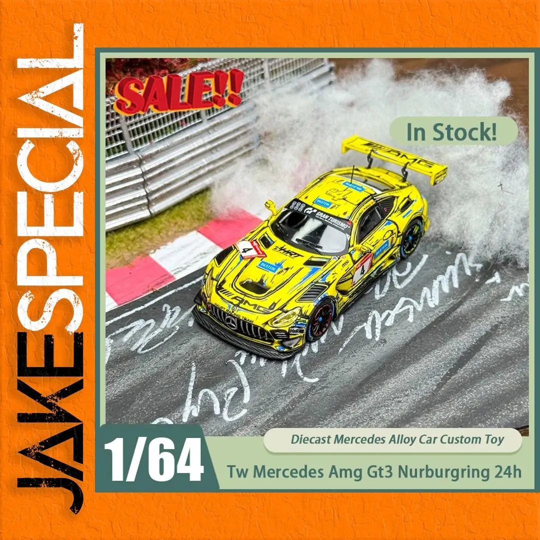 1:64 Scale Mercedes-Benz AMG GT3 Diecast Model 1 1:64 Scale Mercedes-Benz AMG GT3 Diecast Model