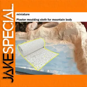Miniature Plaster Moulding Cloth for Landscapes