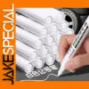 Set of 5 White Manga Marker Pens