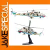 1/72 Scale Mi-24V Helicopter Model with Base