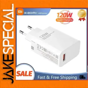 Xiaomi 120W Super Fast Turbo Charger Adapter