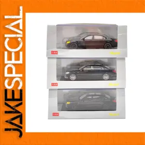 1:64 Scale Luxury Sedan Diecast Model Collection