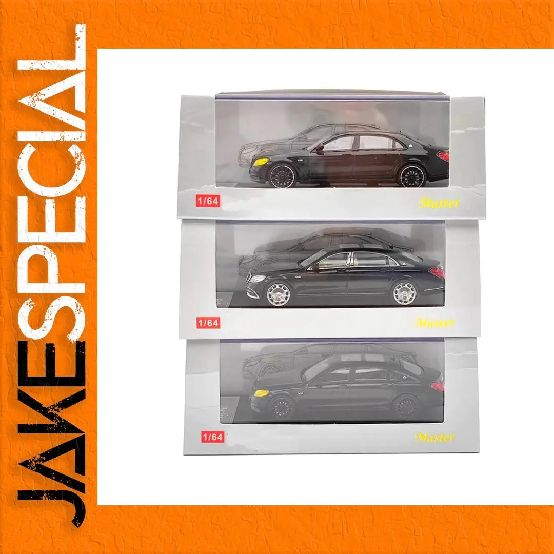 1:64 Scale Luxury Sedan Diecast Model Collection 1 1:64 Scale Luxury Sedan Diecast Model Collection