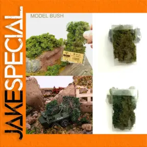 DIY Grass Shrub Model for Railway Layouts