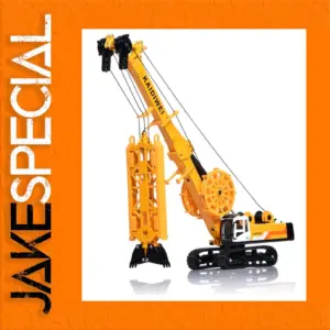 1:64 Scale Grooved Alloy Excavator Model