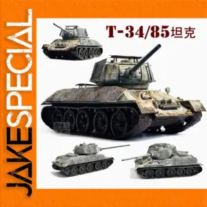 1/72 Scale Soviet T-34/85 Tank Model