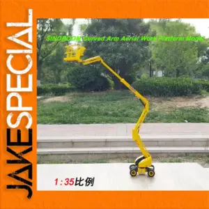 1:35 Scale Articulated Boom Aerial Work Platform