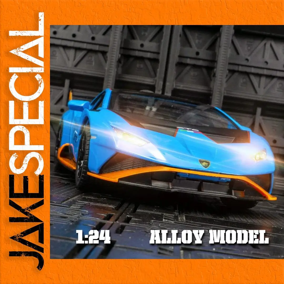Lamborghini Huracan STO 1:24 Scale Model Car 1 Lamborghini Huracan STO 1:24 Scale Model Car