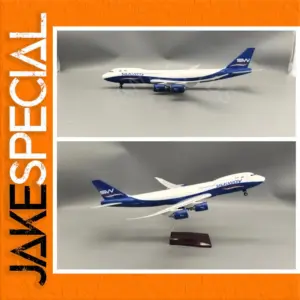 B747-8 Azerbaijan Silkway Air Cargo Model