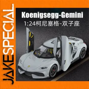 1:24 Diecast Koenigsegg Gemera Sports Car Model