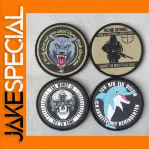 Wolf Printed Patch for Clothing and Accessories