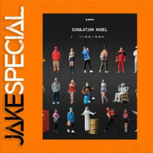 WT9 1/64 Miniature Doll Model Collection