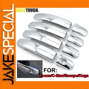 Chrome Door Handle Covers for Select Ford Models