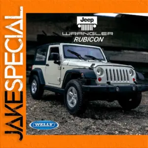 WELLY 2007 Jeep Wrangler Rubicon 1:24 Diecast Model