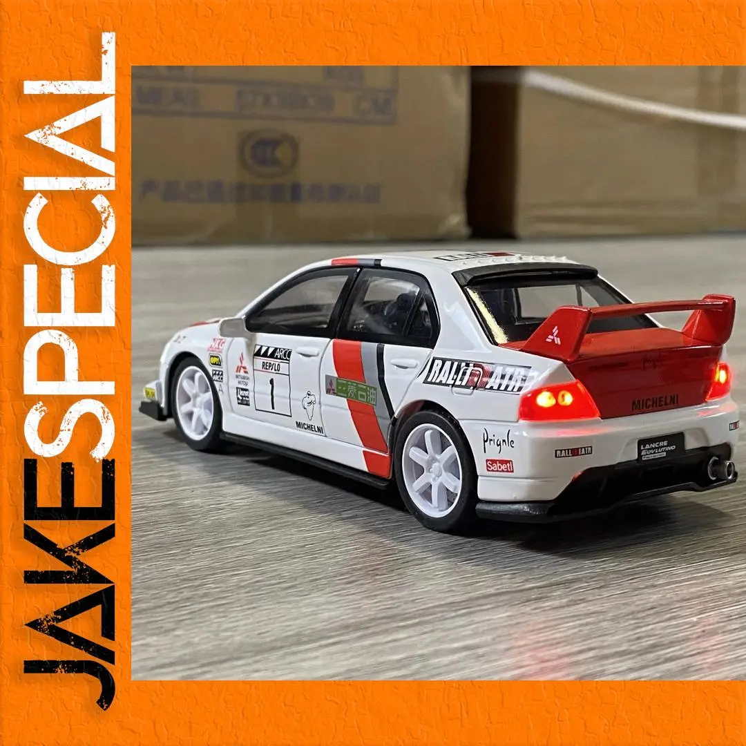 Mitsubishi Lancer Evolution 1:32 Diecast Model 1 Mitsubishi Lancer Evolution 1:32 Diecast Model