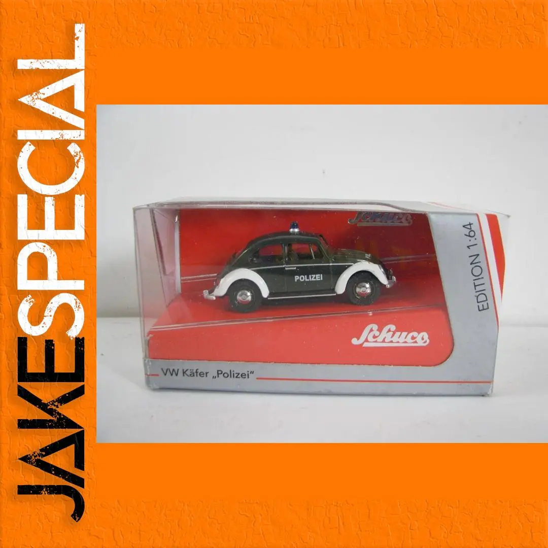 Diecast 1:64 Scale VW Kafer Polizei Model 1 Diecast 1:64 Scale VW Kafer Polizei Model