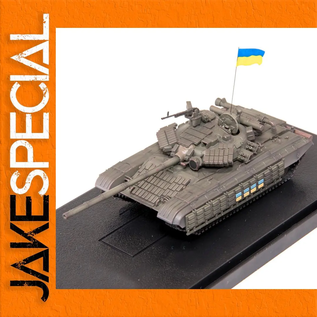 1:72 Ukrainian T-64BV Tank Model Collectible 1 1:72 Ukrainian T-64BV Tank Model Collectible