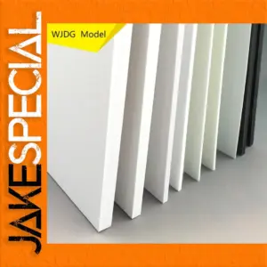 PVC Foam Board 200mm x 100mm - Multiple Thicknesses