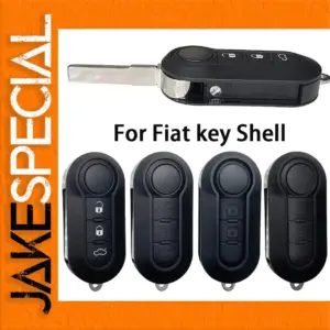 Fiat Flip Folding Key Shell Cover for Models