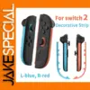 Vibrant Switch Lite Joy-Con Decorative Strips