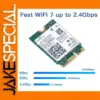 BE202 WiFi 7 Adapter for M.2 Upgrade