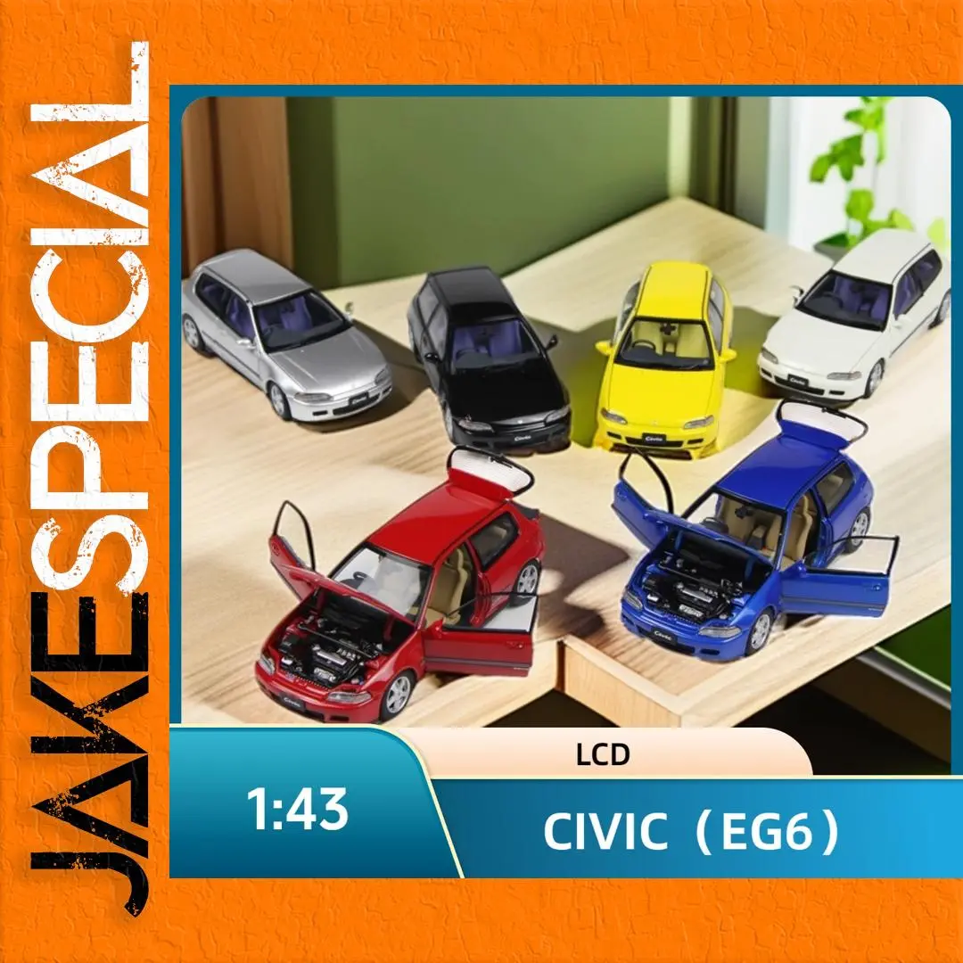 Diecast Honda Civic EG6 Model Car Collection 1 Diecast Honda Civic EG6 Model Car Collection