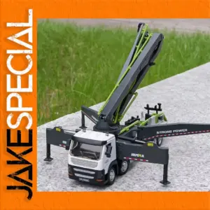 1:50 Scale Diecast Cement Pump Truck Model