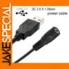 USB A Male to DC 3.5x1.35mm Charger Cable