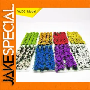 WJDG Model Static Grass Tufts 5mm 8mm