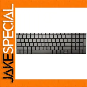 HP Pavilion Laptop Keyboard QWERTY Black Silver