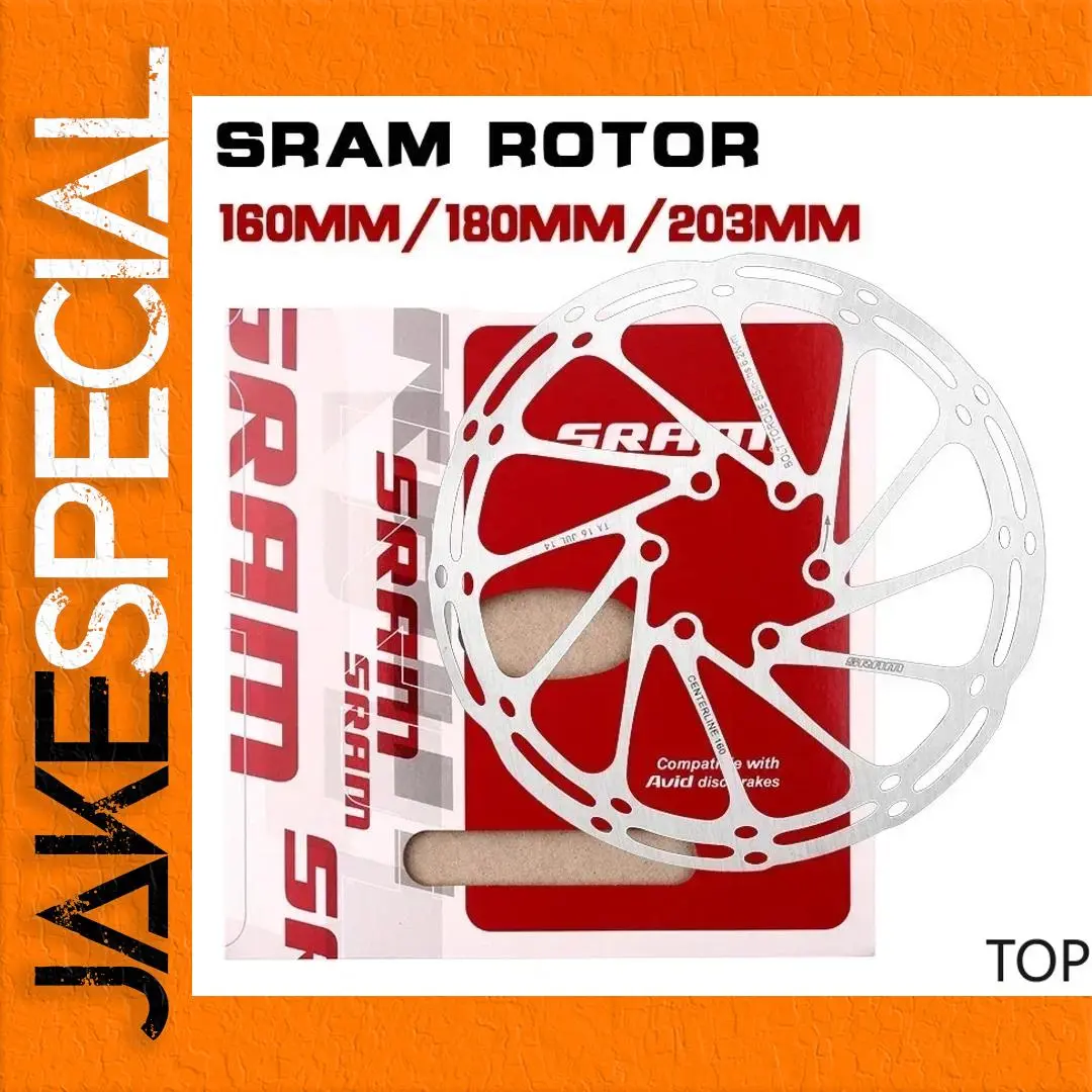 SRAM Avid Bike Brake Rotor 160mm 180mm 203mm 1 SRAM Avid Bike Brake Rotor 160mm 180mm 203mm