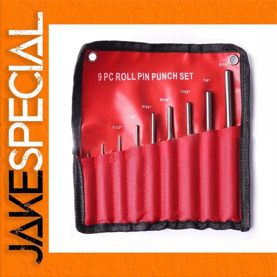 9-Piece High Carbon Steel Punch Set 1 9-Piece High Carbon Steel Punch Set