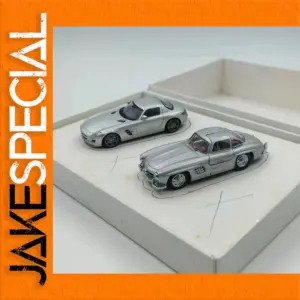 Flawed Die-cast Mercedes-Benz 300SL & SLS Models