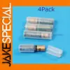 4-Pack AAA to AA Battery Adapter Converters