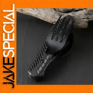 Camping Folding Knife Set with Spoon and Fork