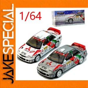 Diecast 1/64 Scale Mitsubishi Evo2 Model No. 11