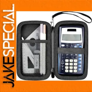 Black Storage Case for TI-30XIIS and HP-35S