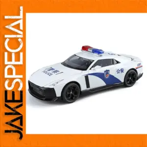 1:18 Scale GTR Police Car Model with Sounds