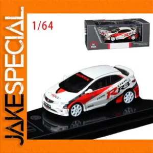 Diecast 1/64 Honda Civic FN2 Type R Model
