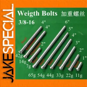 Mezz Cue Weight Bolt for Billiard Cues